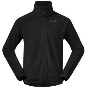 Vest Bergans Men Hareid Fleece NoHood Black-XL