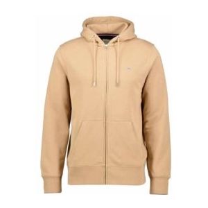 Vest GANT Men Shield Full Zip Hoodie Warm Khaki-M