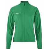 Trainingsjack Craft Women Evolve 2.0 Full Zip Team Green-XXL