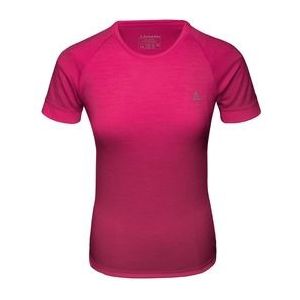 Ondershirt Schöffel Women Merino Sport Shirt 1/2 Arm W Raspberry Sorbet-XL