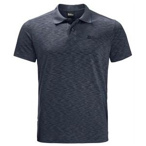 Polo Jack Wolfskin Men Travel Polo Night Blue 23-S