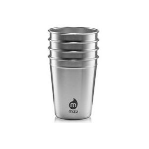 Reisbeker Mizu Party Cup Stainless 300ml(4-Delig)