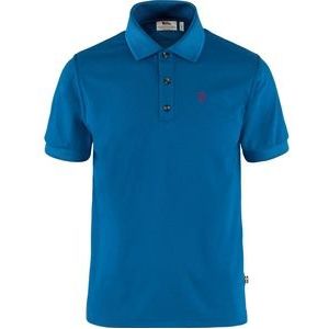 Polo Fjallraven Men Crowley Pique Shirt Alpine Blue-XL