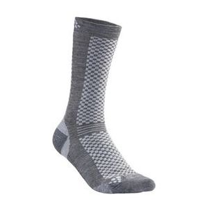 Sokken Craft Warm Mid 2-Pack Sock Granite Platinum-Schoenmaat 40 - 42