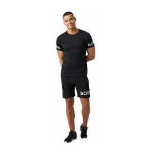 T-Shirt Björn Borg Men Borg T-Shirt Black Beauty-M