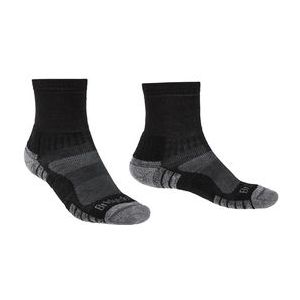 Sok Bridgedale Unisex Hike Lightweight Merino Endurance Ankle Black Silver-Schoenmaat 44 - 47