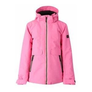 Ski jas Brunotti Girls Zumba Snow Jacket Barbie Pink-Maat 164