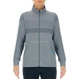 Vest UYN Women Natural Training OW Full Zip L/S Grey Melange-S