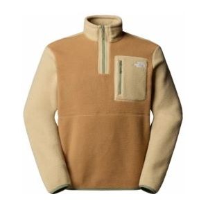 The North Face - Yumiori 1/4 Zip - Fleecejas - Utility Brown/Khaki