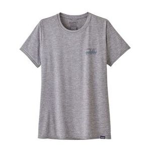 T-Shirt Patagonia Women Capilene Cool Daily Graphic Shirt 73 Skyline Feather Grey-S