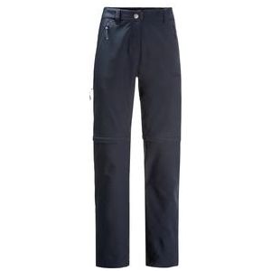 Broek Jack Wolfskin Women Active Track Zip Off Pants Night Blue-Maat 38