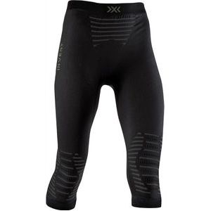 Sportbroek X-Bionic Women Invent 4.0 3/4 Black/Charcoal-L