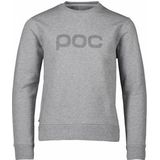 Trui POC Junior Crew Grey Melange-Maat 134