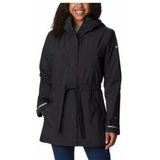 Jas Columbia Women Here And There Trench II Black-XL