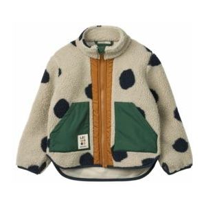 Jas Liewood Kids Noam Pile Jacket Spot Dots Mist-Maat 116