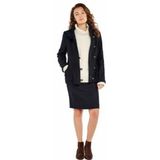 Dubarry - Bracken - Jas - 03 Navy - 100% Zuiver Wol - Waterafstotend