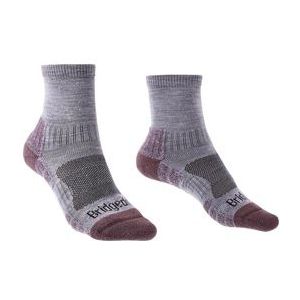 Bridgedale Dames Wandelsokken Quarter Lightweight Paars