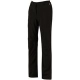 Broek Regatta Womens Fenton Black Long-Maat 36