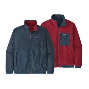 Jas Patagonia Men Reversible Shelled Microdini Jacket Tidepool Blue-L