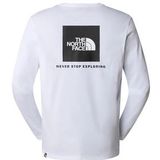 The North Face - Red Box - Longsleeve Shirt - Wit