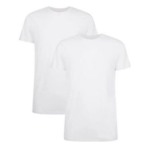 T-Shirt Bamboo Basics Men Ruben Optical White (2-Delig)-XXL