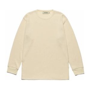 Sweater Taikan Men L/S Waffle Knit Cream-S
