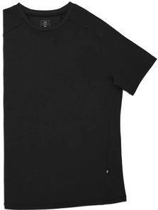 On Running - Focus - Hardloopshirt - Zwart - Katoen/Polyester/Elastaan