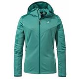 Fleecevest Schöffel Women Hoody Svardalen L Teal-Maat 38