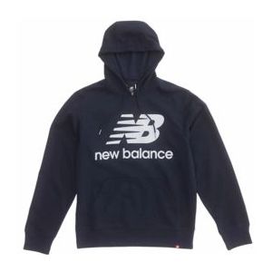 Trui New Balance Men Essentials Stack Logo Po Hoodie Eclipse-M
