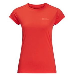 T-Shirt Jack Wolfskin Women Prelight S/S Tango Orange-XS