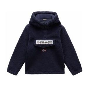 Fleece Napapijri Kids T-Burgee Half Zip Hoodie 1 Blu Marine-16