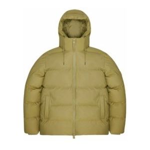 Winterjas RAINS Unisex Alta Puffer Jacket Khaki-S