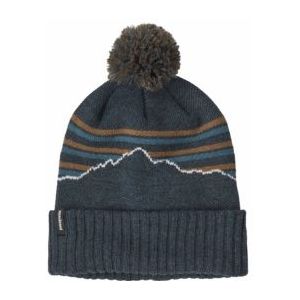 Muts Patagonia Unisex Powder Town Beanie Smolder Blue