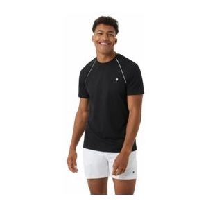 Tennisshirt Björn Borg Men Ace Racquet Black Beauty-S