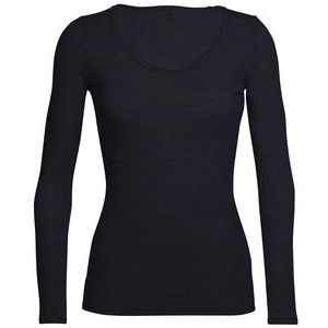 Longsleeve Icebreaker Womens Siren LS Sweetheart Black