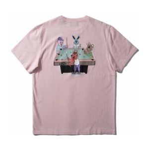 T-Shirt Edmmond Studios Men Yaggo Plain Pink-S