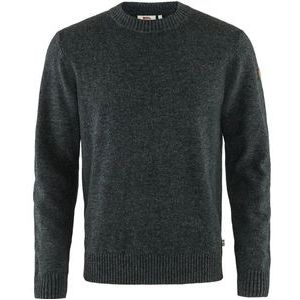Trui Fjallraven Men Ovik Round-neck Sweater Dark Grey-S