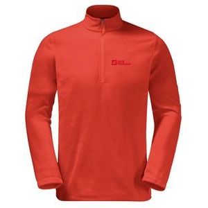 Trui Jack Wolfskin Men Taunus Half Zip Strong Red