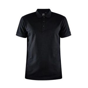 Polo Craft Men Core Unify Polo Shirt Black-XXXXL