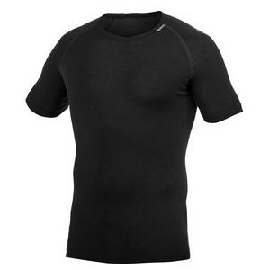 T-Shirt Woolpower Unisex Tee Lite Black-XS