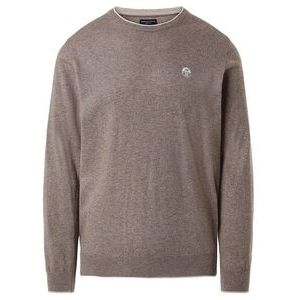 North Sails - Crewneck 12GG - Trui - Fossil Melange