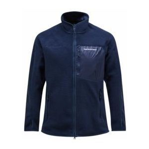 Vest Peak Performance Men Pile Zip Jacket Blue Shadow-L