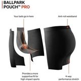 Saxx - Hightail 2N1 Run Short - Trainingsbroek - Graphite - 100% Polyester