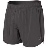 Saxx - Hightail 2N1 Run Short - Trainingsbroek - Graphite - 100% Polyester