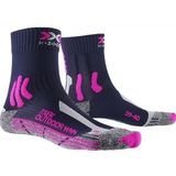 Wandelsok X-Socks Women Trek Outdoor Blue Pink-Schoenmaat 35 - 36