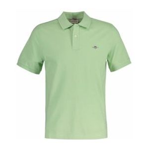 GANT - Poloshirt - Katoen - Korte Mouwen - Piqué - Geborduurd Logo