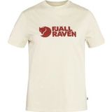 T-Shirt Fjallraven Women Fjallraven Logo Tee Chalk White-XL