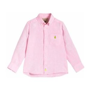 Blouse OAS Kids Pink Pear Linen Shirt-6 jaar