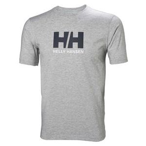 T-Shirt Helly Hansen Men Logo T-Shirt Grey Melange-XXL