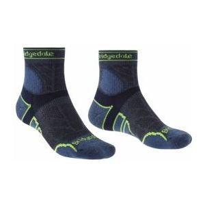 Bridgedale - Unisex Trail Run Lightweight T2 Merino Sport 3/4 Sok - Blauw